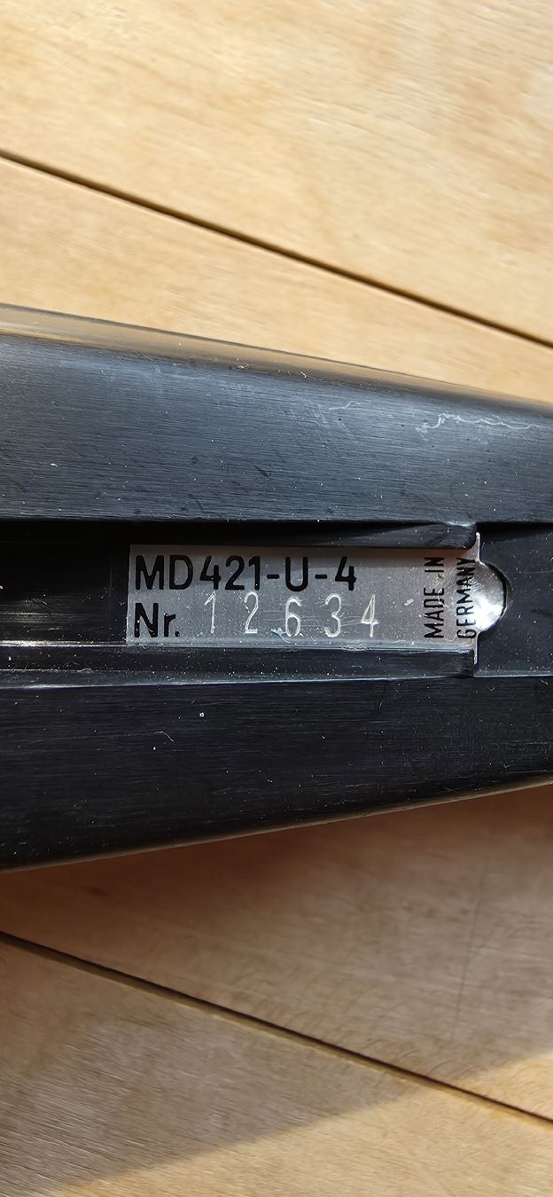 Sennheiser Microfoni: Sennheiser MD 421-U-4 Mikrofon – Usato da Muttenz venduto da ove_l8kb