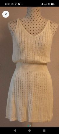 Strandkleid/ Strickkleid