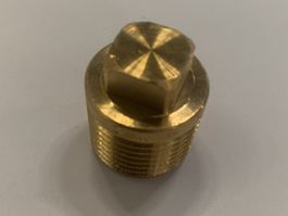 10 x Verschlusszapfen 1/2" Rotguss, R. Nussbaum AG