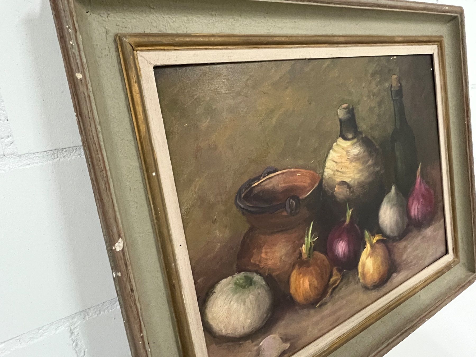 Dipinti: Vintage Stillleben Malerei - Rustikale Küchenkunst – Usato da Basel venduto da PAUL_ART 8