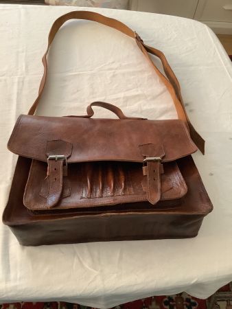 Leder-Tasche Vintage, ideal für den Herbst/Winter