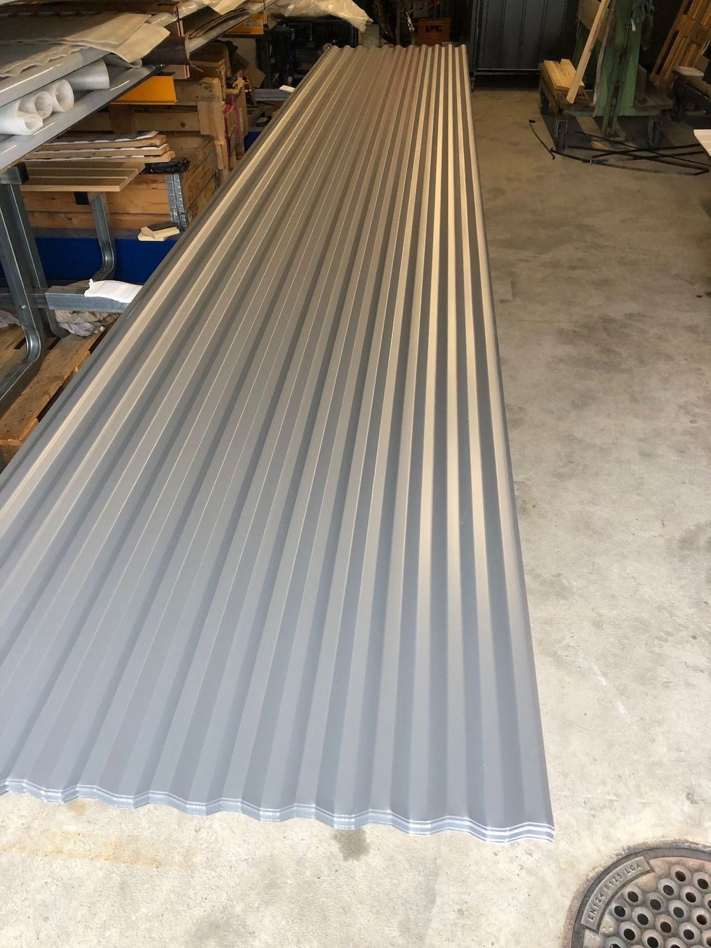 Pareti & Soffitti: 6.5m Trapezblech Wellblech Weissaluminium – Nuovo e nell'imballaggio originale da Bichelsee venduto da 123Tremp321 1