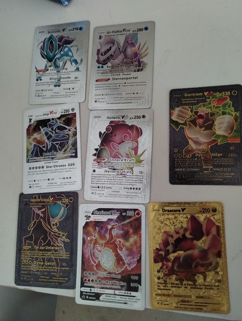 Pokémon Carte collezionabili: Lot de 7 cartes Pokémon  – Usato da Basel venduto da pat_rk6b