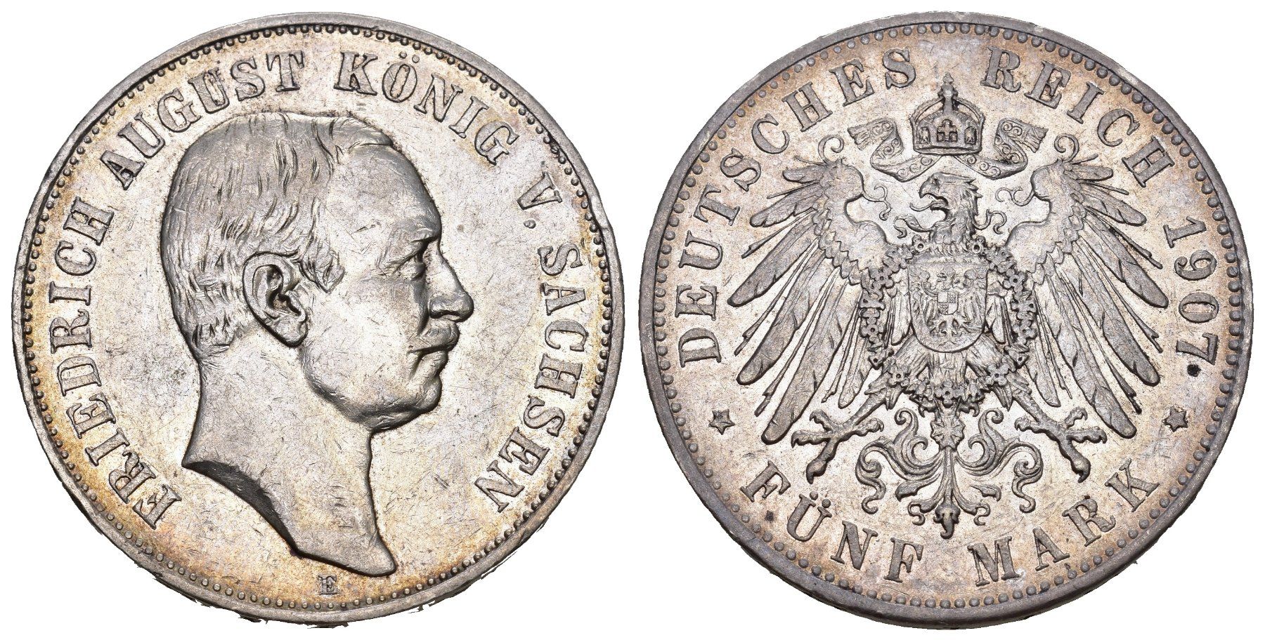 Tutti le monete: Sachsen 1907 – Usato da Bern venduto da numismatictops