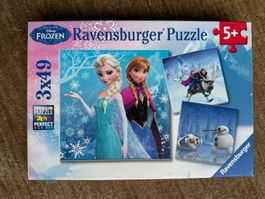 Ravensburger Puzzle 3 x 49  Frozen
