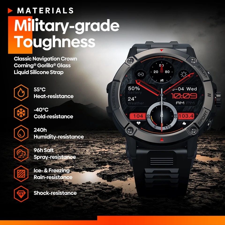 Smartwatch: Zeblaze Ares 3 Smartwatch – Nuovo e nell'imballaggio originale da Thun venduto da tulu_1995 2