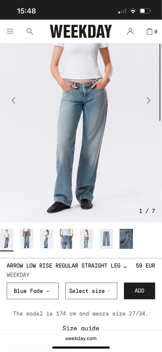 Weekday Jeans: weekday jeans 28/32 – Usato da Schmitten FR venduto da let_k9yc 4