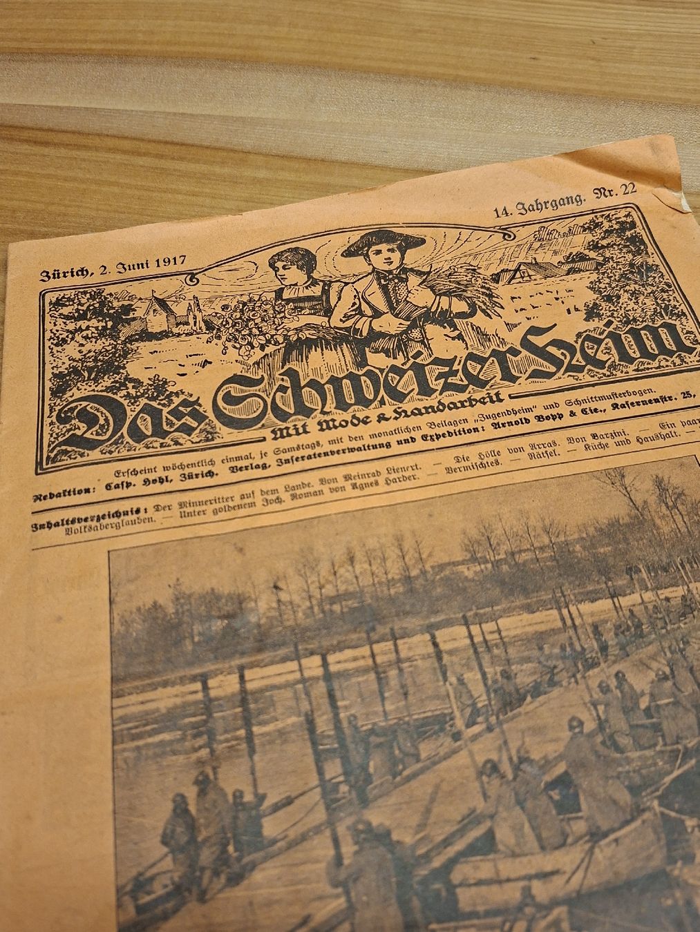 Zeitschriften & Magazine: Zeitschrift Das Schweizer Heim 1917 – Gebraucht aus Ganterschwil von HeidiuPeter