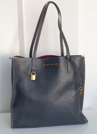 Marc Jacobs Leder Cadena Padlock Tote Bag Handtasche