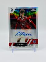 PAUL WANNER Auto Topps Chrome UCC 2022-23 Bayern München