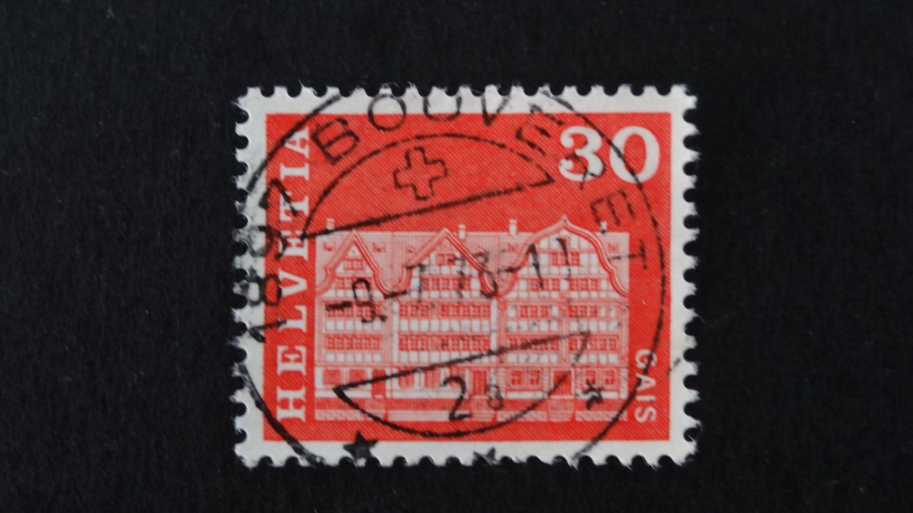 Tutti i francobolli: Vollstempel BOUVERET  9.7.73   3 – Usato da Anwil venduto da larks