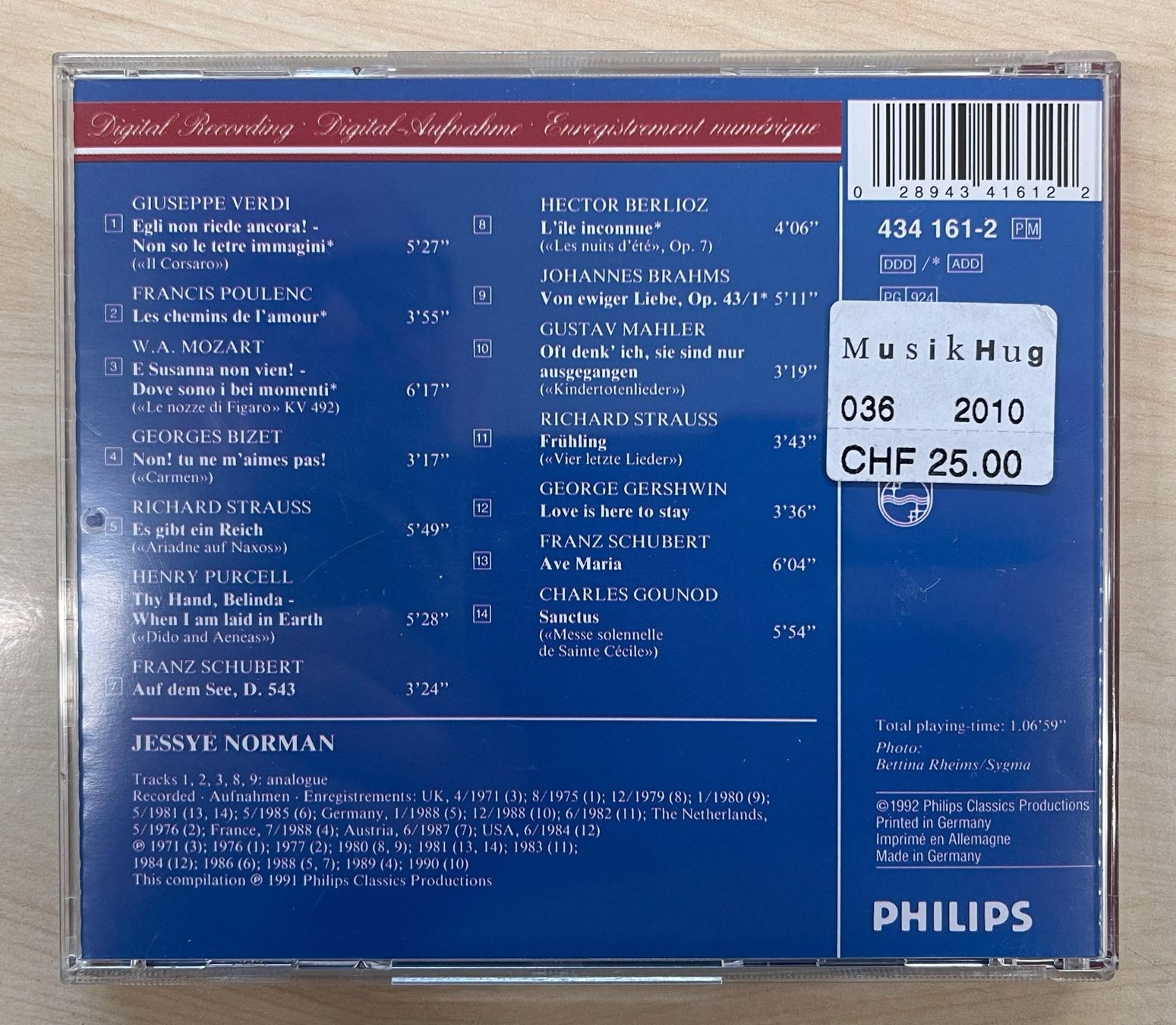 CD: Jessye Norman - Classic - CD – Usato da Oftringen venduto da Vucki 1