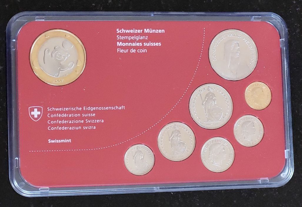Tutti le monete: Münzsatz Baby 2007 stgl – Nuovo (secondo la descrizione) da Arch venduto da moneyswiss 3