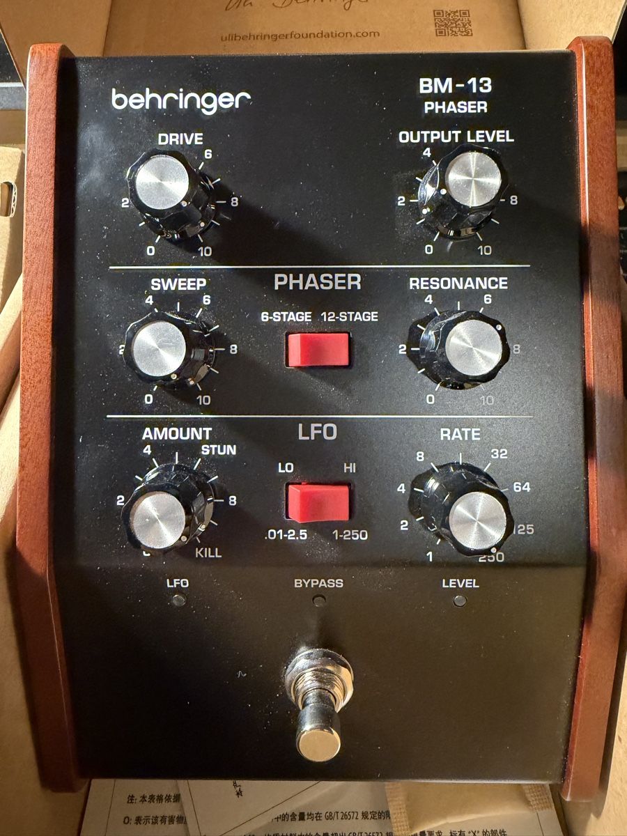 Behringer Strumenti musicali: Behringer BM-13 Phaser – Nuovo (secondo la descrizione) da fey venduto da Caductilometre