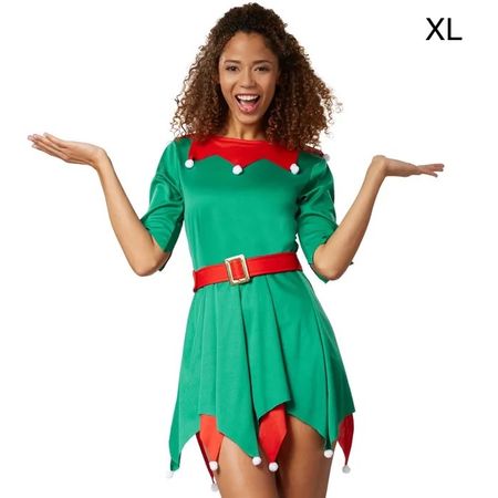 Ausverkauf Fasnachtskostüm Weihnachtselfe Gr. XL