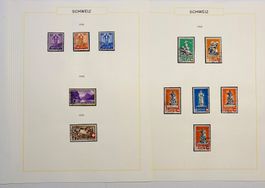 Sammlung Schweiz Pro Patria 1936 - 1966 komplett Kat 750.-