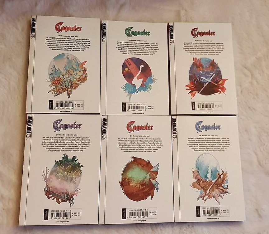 Fumetti: Cagaster - Manga Band 1-6 deutsch – Usato da Arni AG venduto da StrohhutG 1