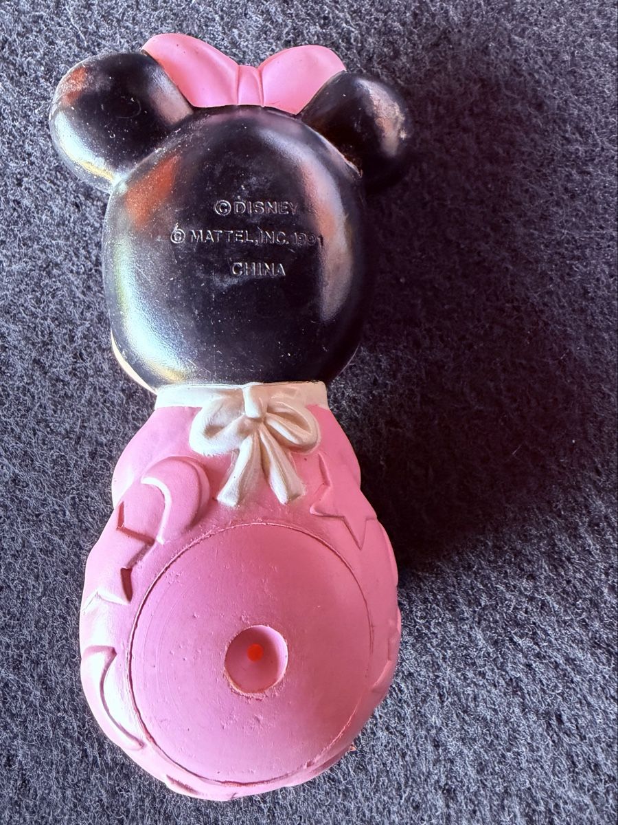 Disney Giocattoli: Vintage Baby Minnie Mouse Quietschfigur – Usato da Gockhausen venduto da geo_ydf6 2
