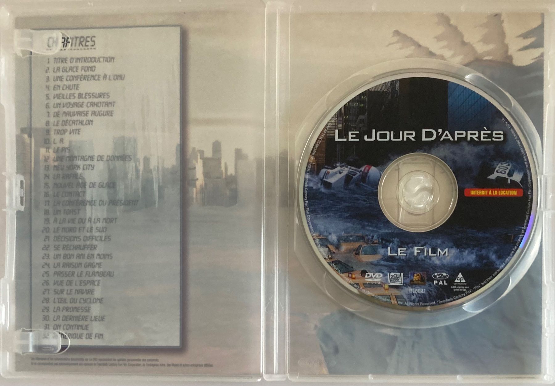 Tutti i DVDs: LE JOUR D'APRES – Usato da Poliez-Pittet venduto da Newtown-Records 2