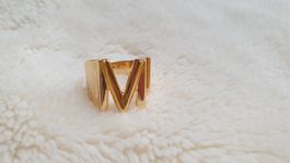 Verstellbarer Ring - Buchstabe "M"