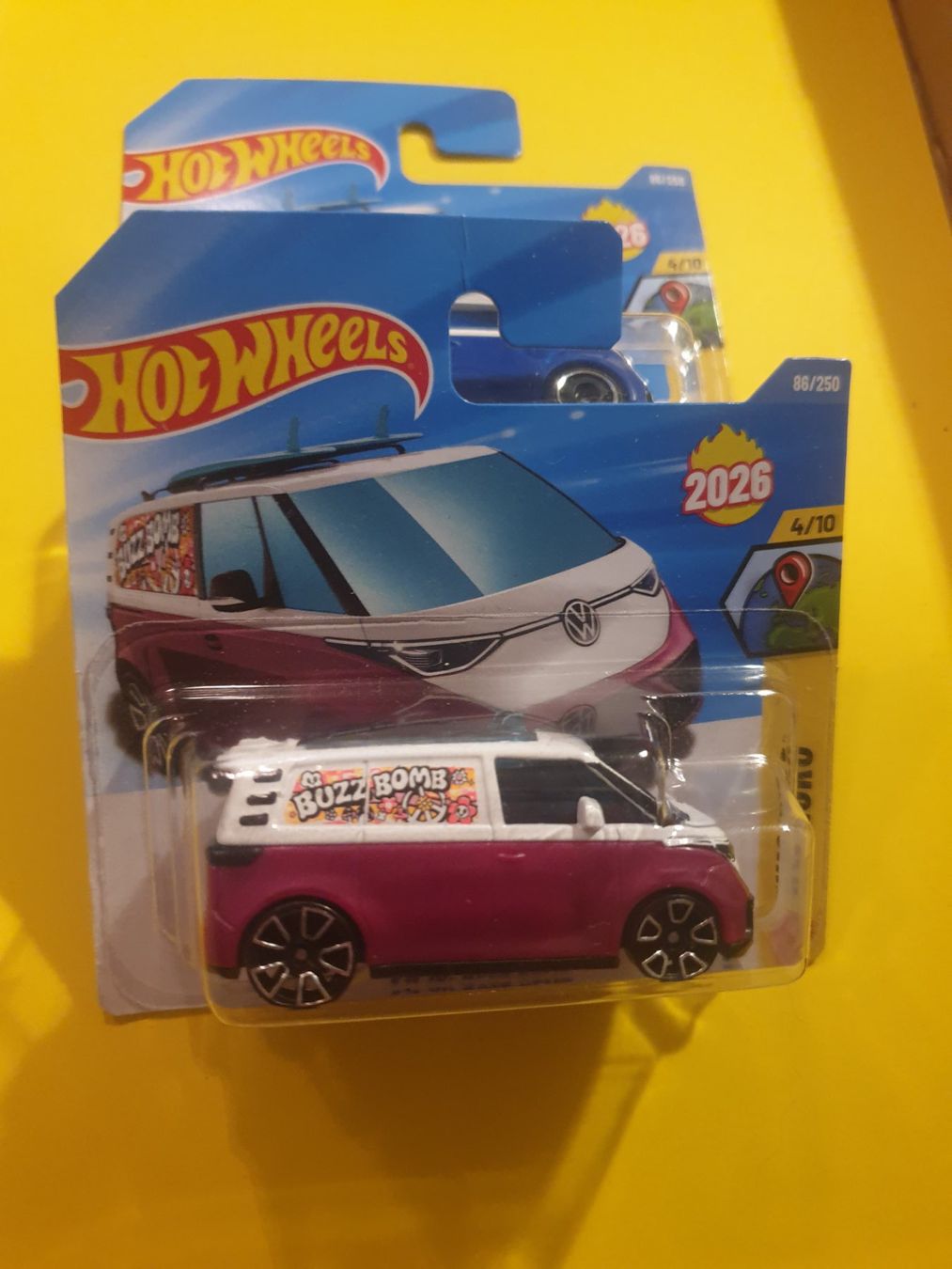 Hot Wheels Modellini d'auto: 2 x Hot Wheels VW ID. BUZZ BOMB – Nuovo e nell'imballaggio originale da Oftringen venduto da Rotor 3