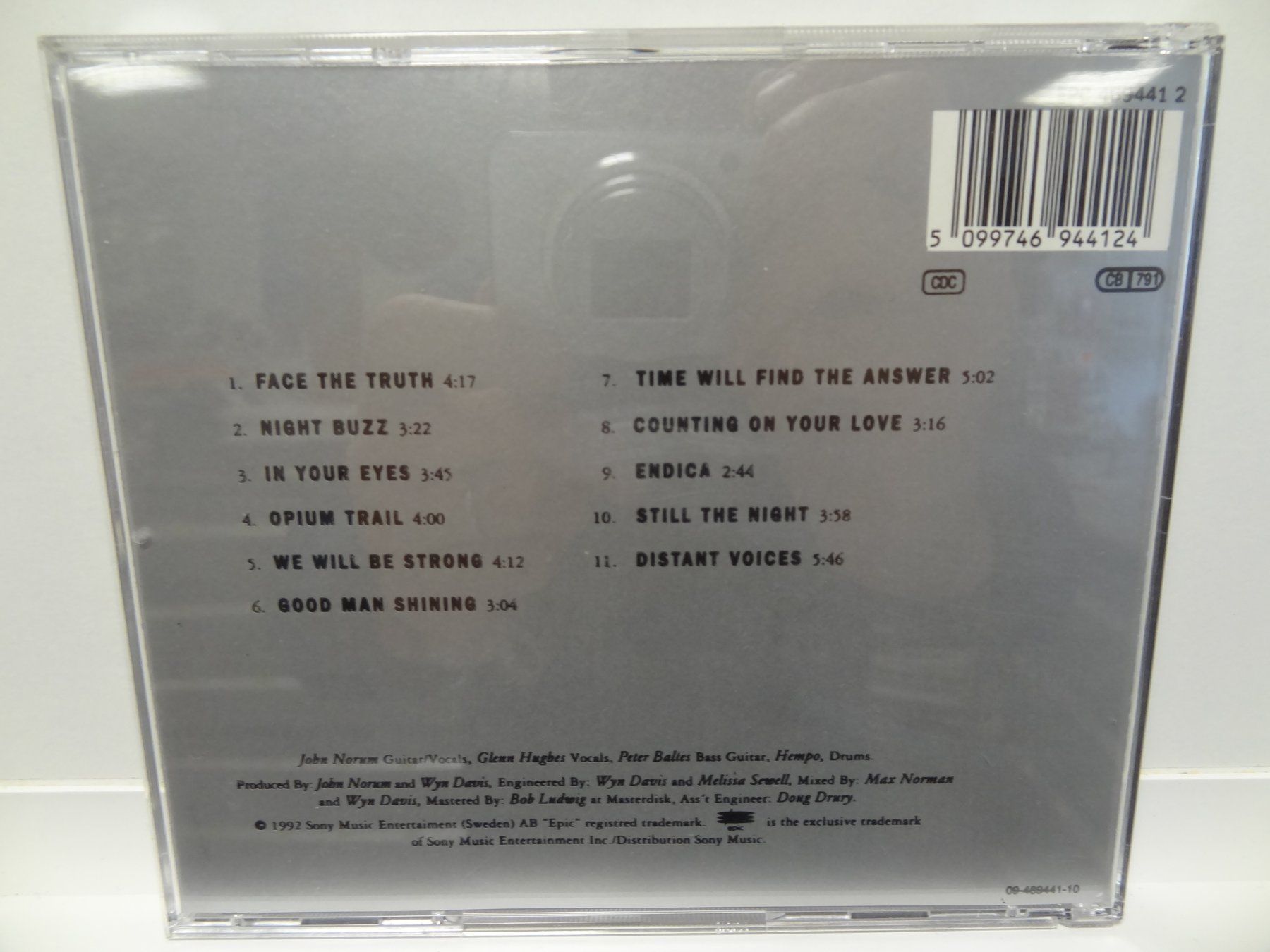 CDs: John Norum - Face The Truth (CD) – Gebraucht aus luzern von musicandart 1
