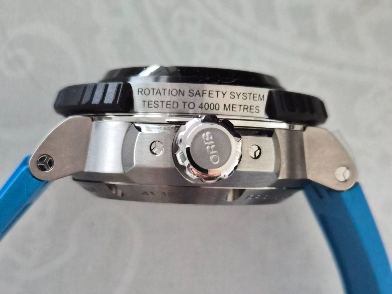 Oris Orologi: Oris AquisPro 4000m Taucheruhr – Usato da Chabrey venduto da Horology 3