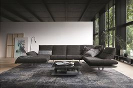 Koinor Sofa Francis U-Form in Stoff