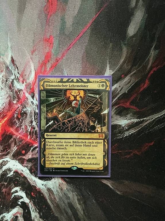 Magic The Gathering Carte collezionabili: Demonic Tutor / Dämonischer Lehrmeister MTG - Deutsch – Usato da Hochdorf venduto da HauptsachNoessle
