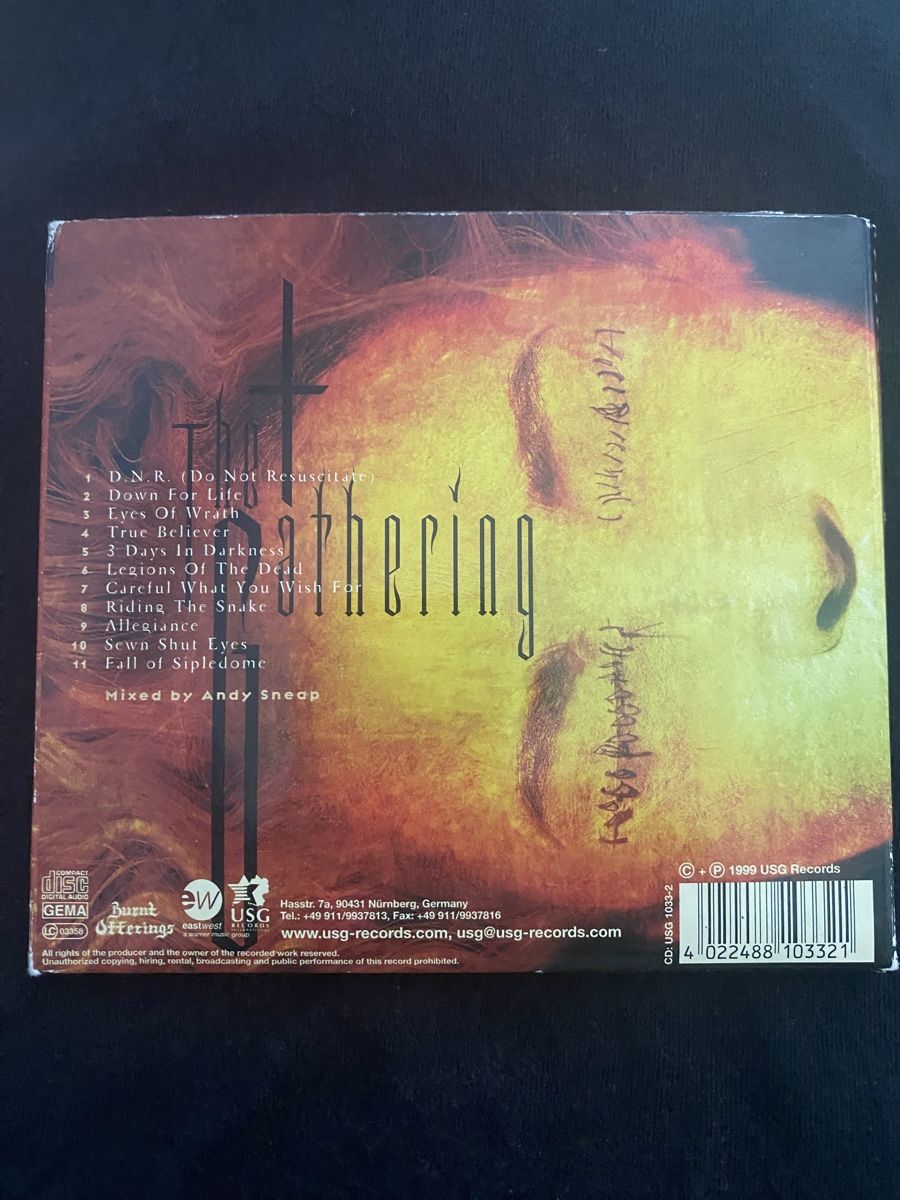 CDs: Testament -The Gathering – D'occasion à Thayngen par doncorvetto 1