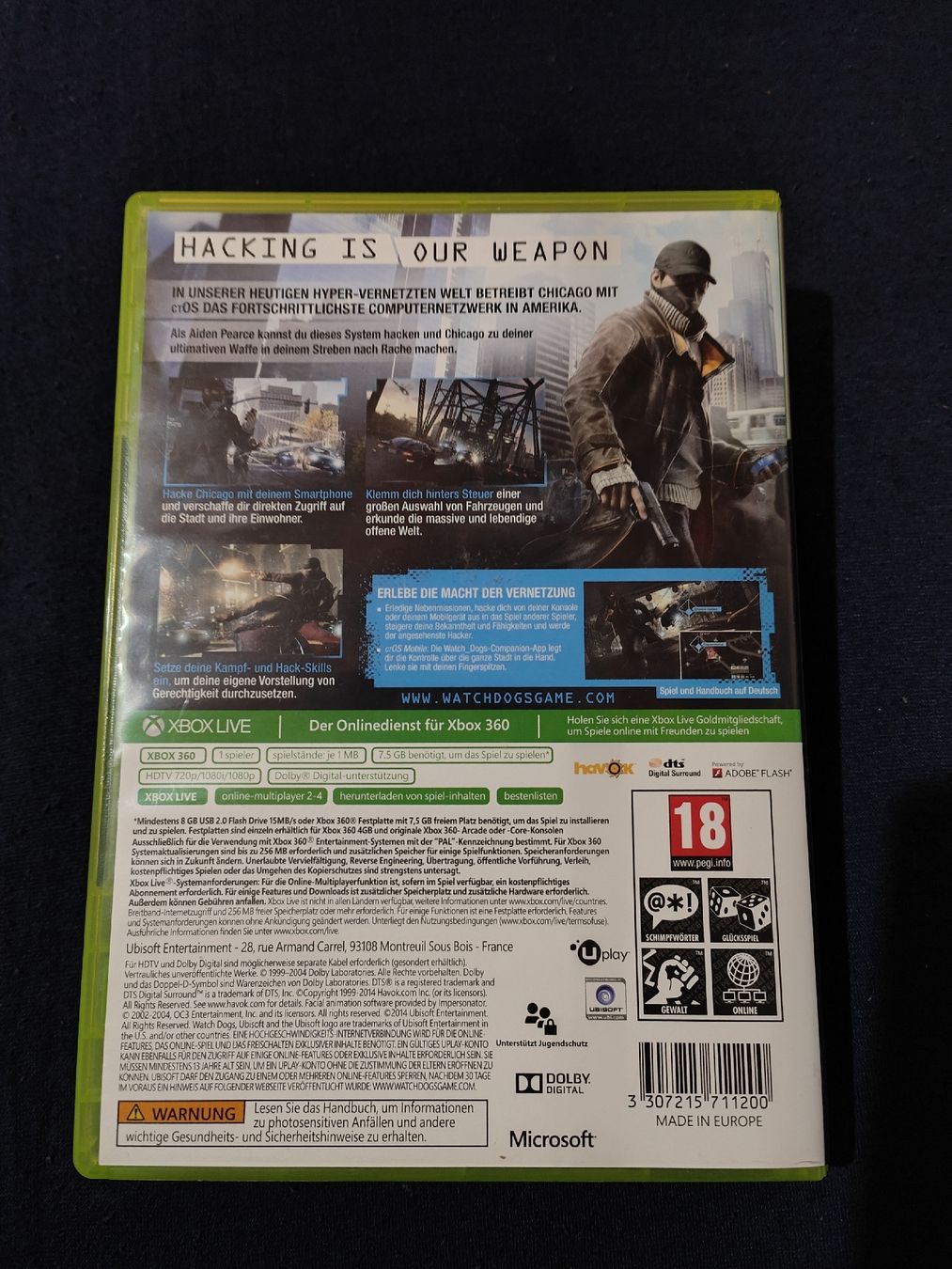 Giochi: Watch Dogs Xbox 360 – Usato da Rothrist venduto da SiddharthaMoon 1
