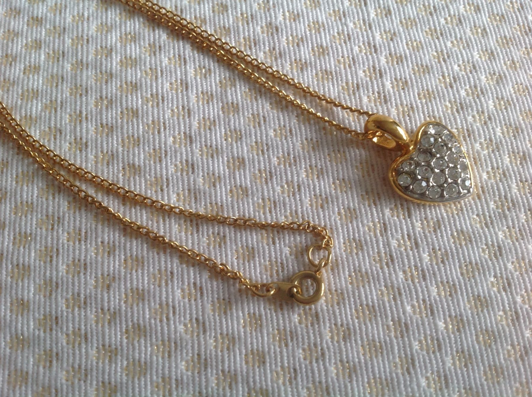 Catenine: DPR - Collier avec coeur et strass – Usato da Sion venduto da accroshoes 1