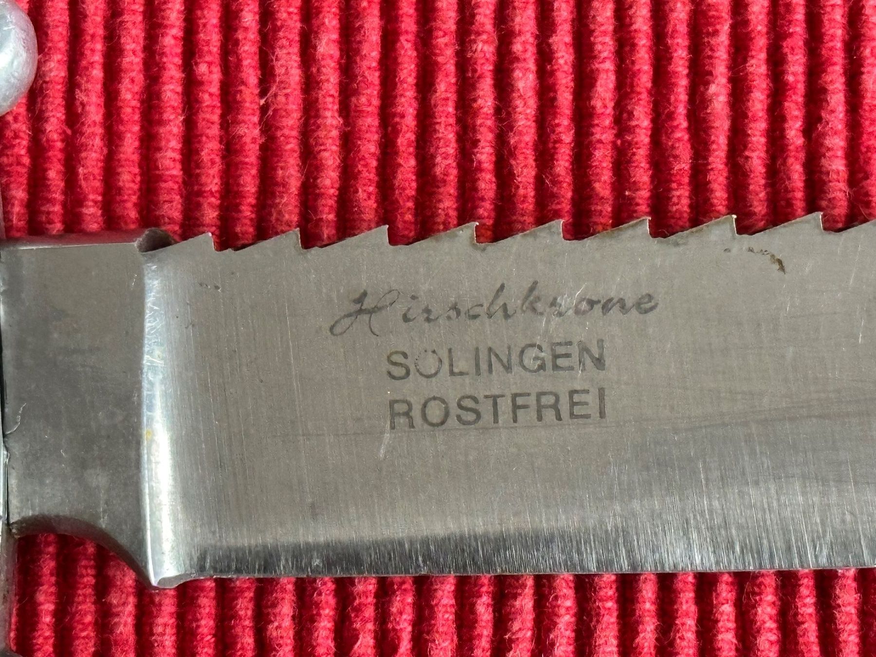 Solingen Zubehör: Jagdmesser Hirschkrone Solingen – Gebraucht aus Bülach von Jubet 1