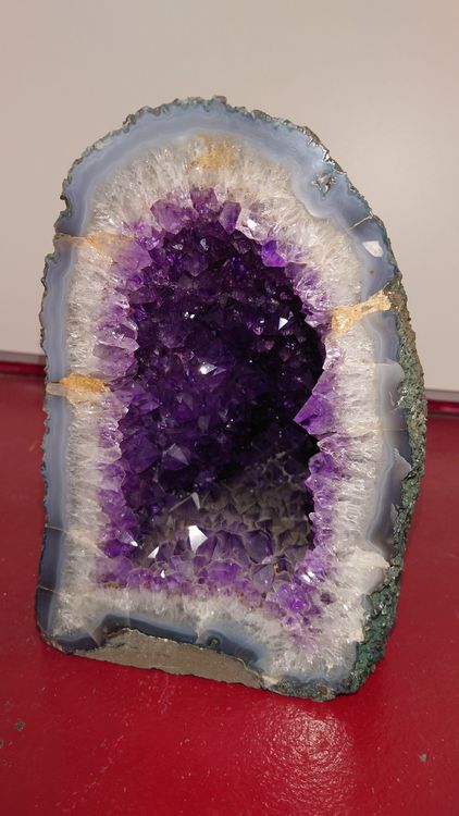 Wunderschöne Amethyst Druse Geode 1
