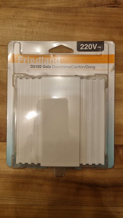 Türklingel Kabelgebunden 220V - Mechanischer Türgong 80-95dB Für Haus, Büro & Hotel