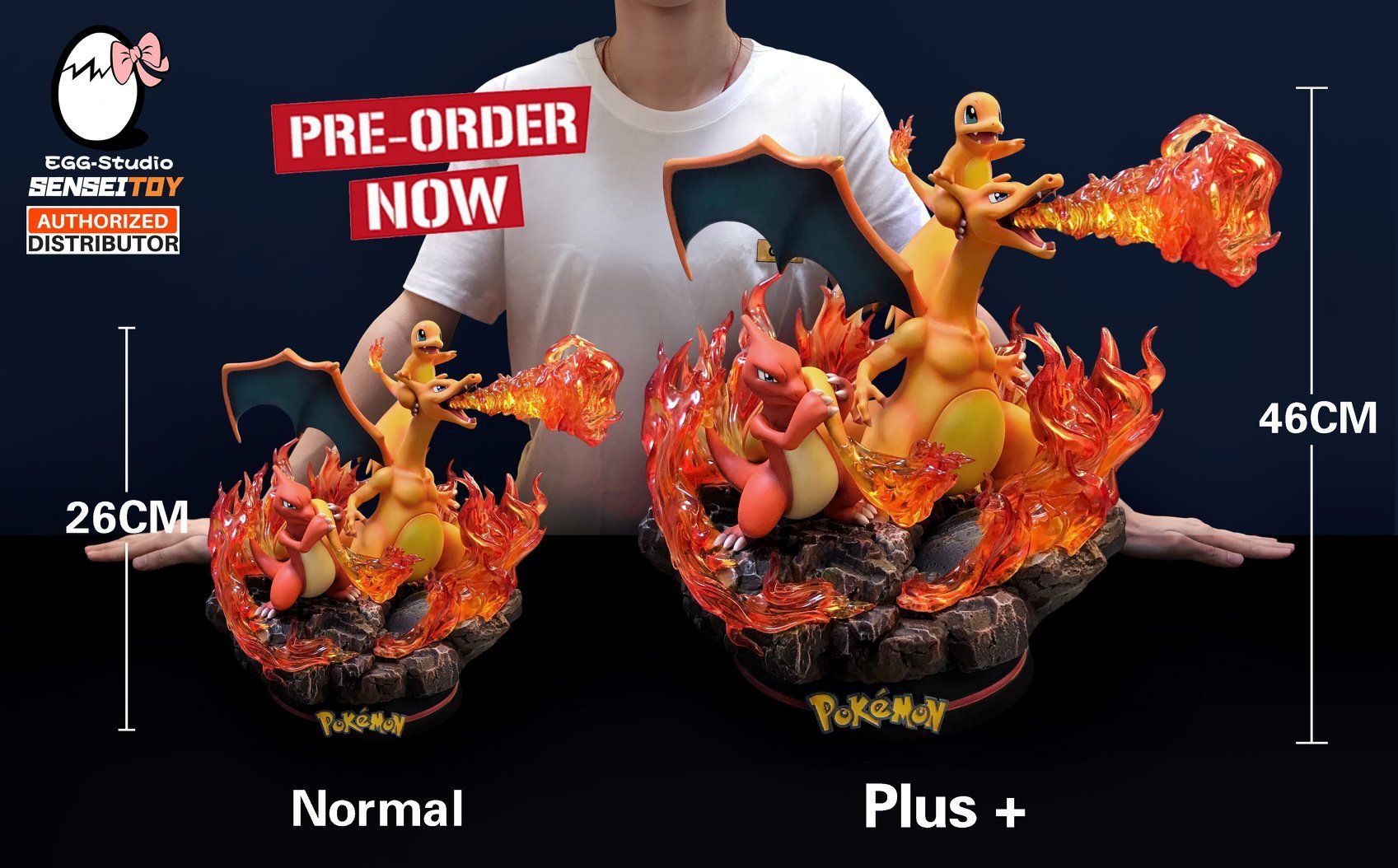 Pokémon Statuette: EGG Studio Pokemon Starter – Usato da Niederrohrdorf venduto da elwey 3
