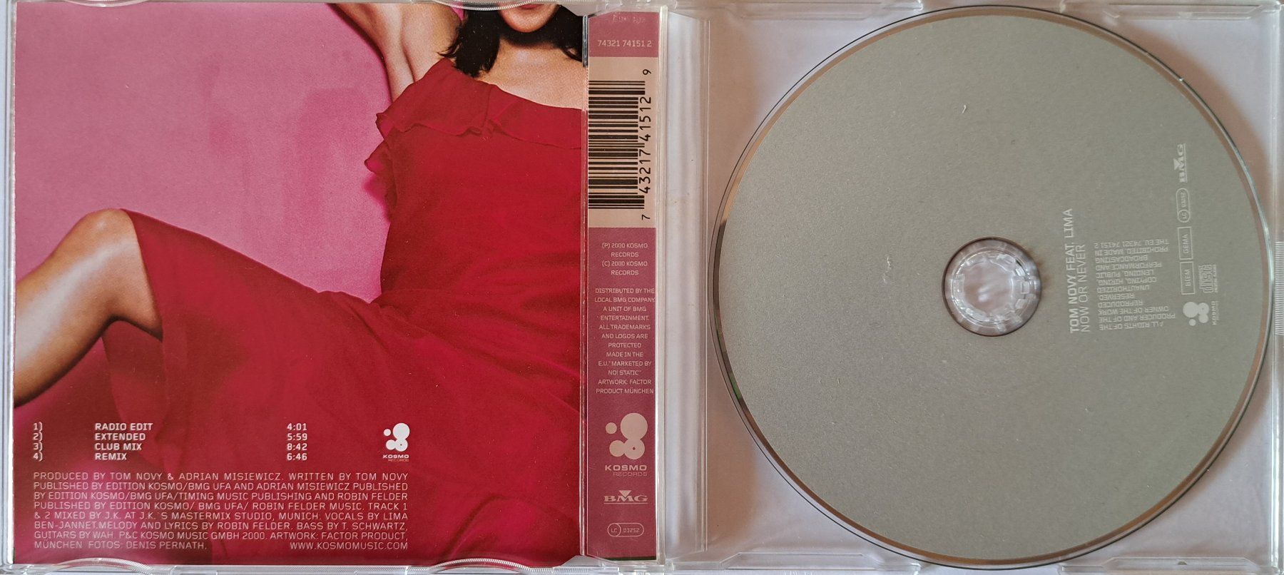 CDs: Tom Novy Feat Lima -  Now or Never – D'occasion à Tenniken par mik_6mxg 1