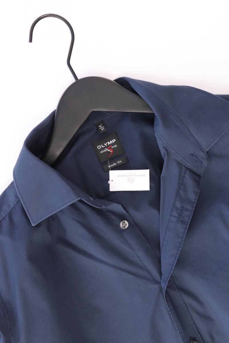 Hemden: Olymp Langarmhemd Gr. Hemdgröße 41 blau – Gebraucht aus Neustadt an der Waldnaab von SecondLifeFashion 2
