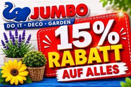 Jumbo: 15% Rabatt auf alles inkl Sonderangebote