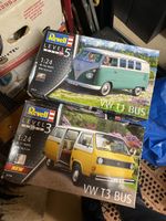 2x VW Bus T1 & T3 Modellautos Revell 1:24