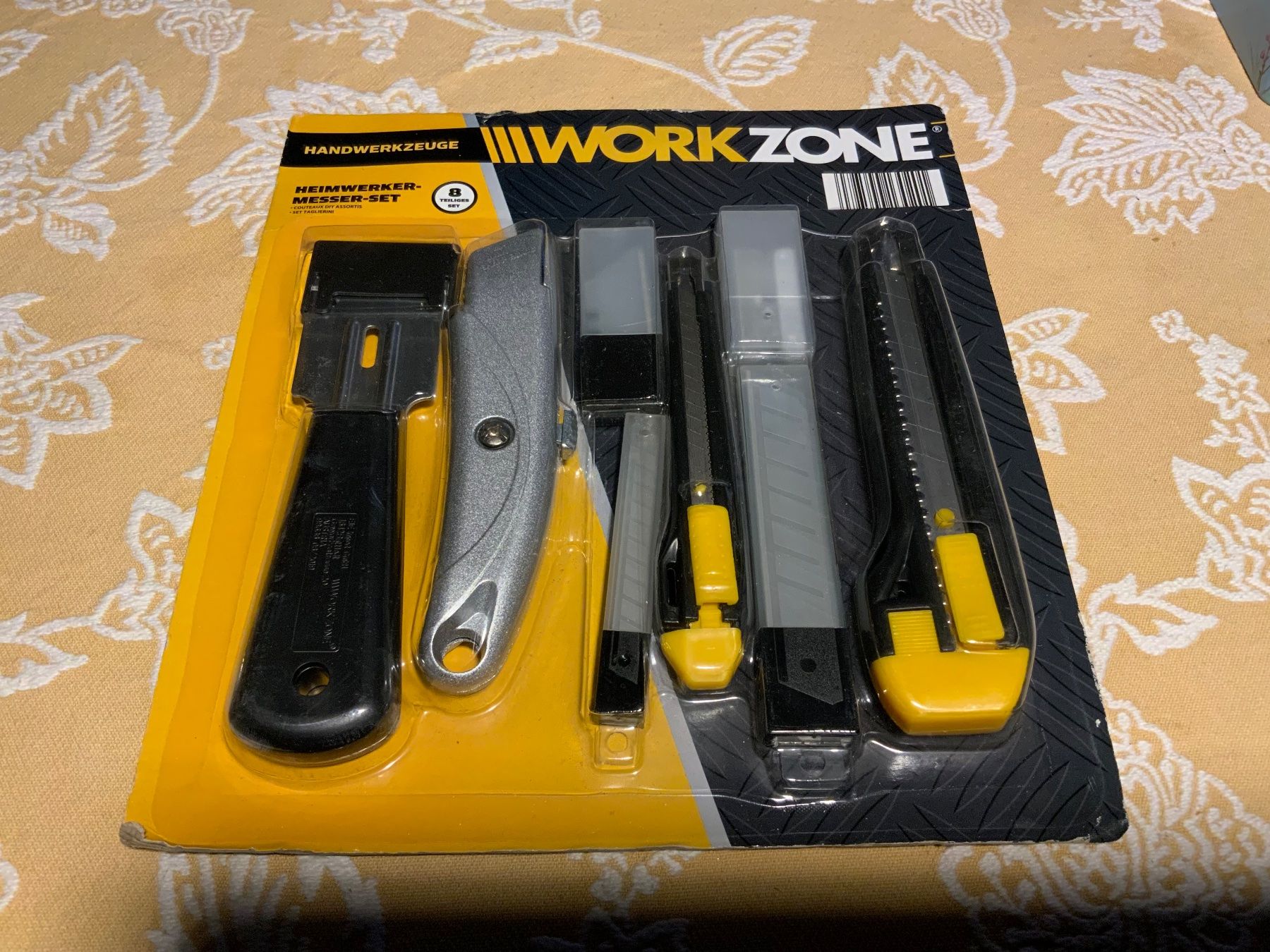 Tutti gli attrezzi: Heimwerker-Messer-Set (8-teilig) – Nuovo e nell'imballaggio originale da Kreuzlingen venduto da son_8cwm