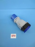 Adapter Stecker CEE 16A 3P IP44 auf T23 IP55 Wohnmobil NEU