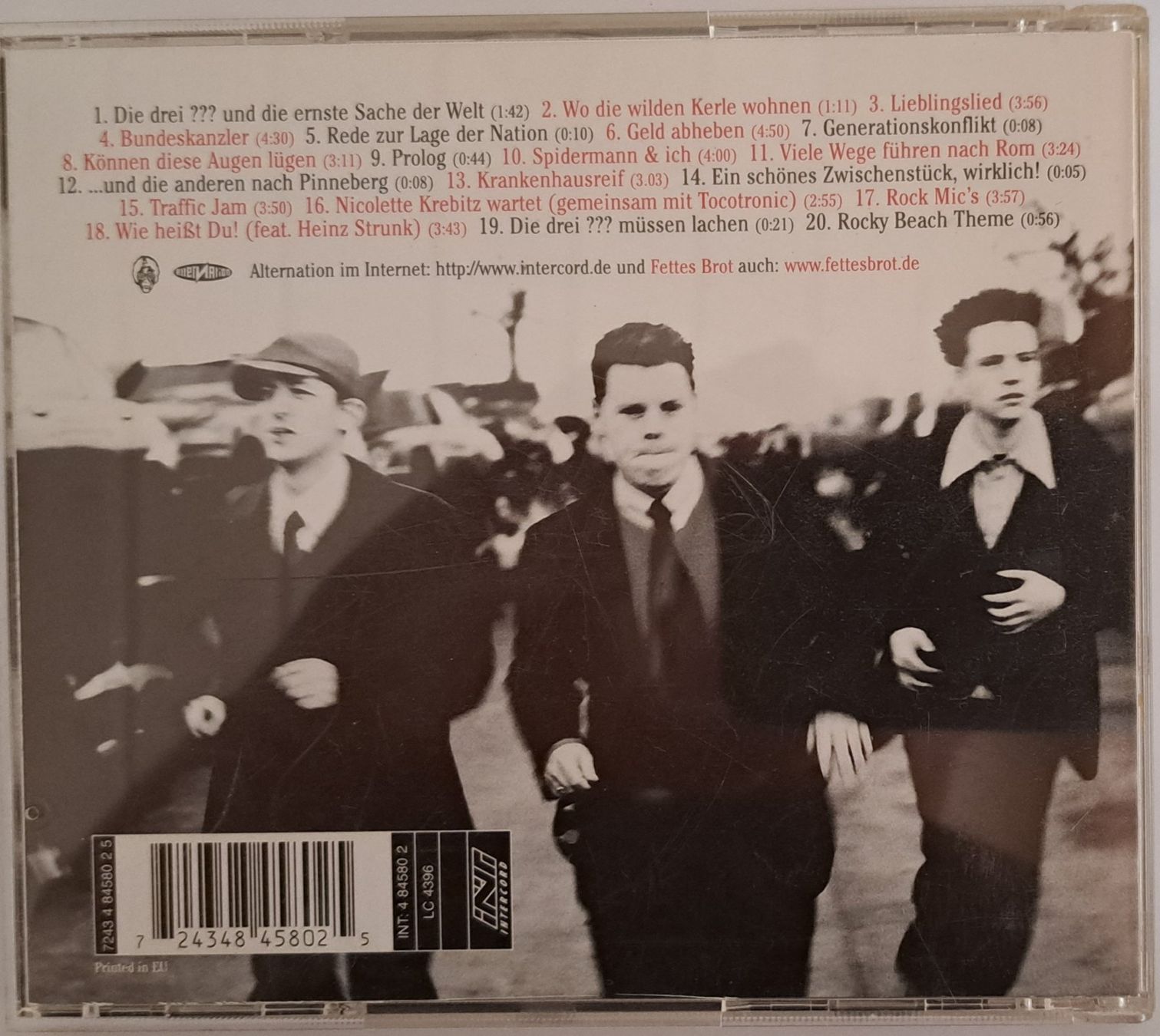 CD: Fettes Brot ‎– Lässt Grüssen – Usato da Tenniken venduto da mik_6mxg 7