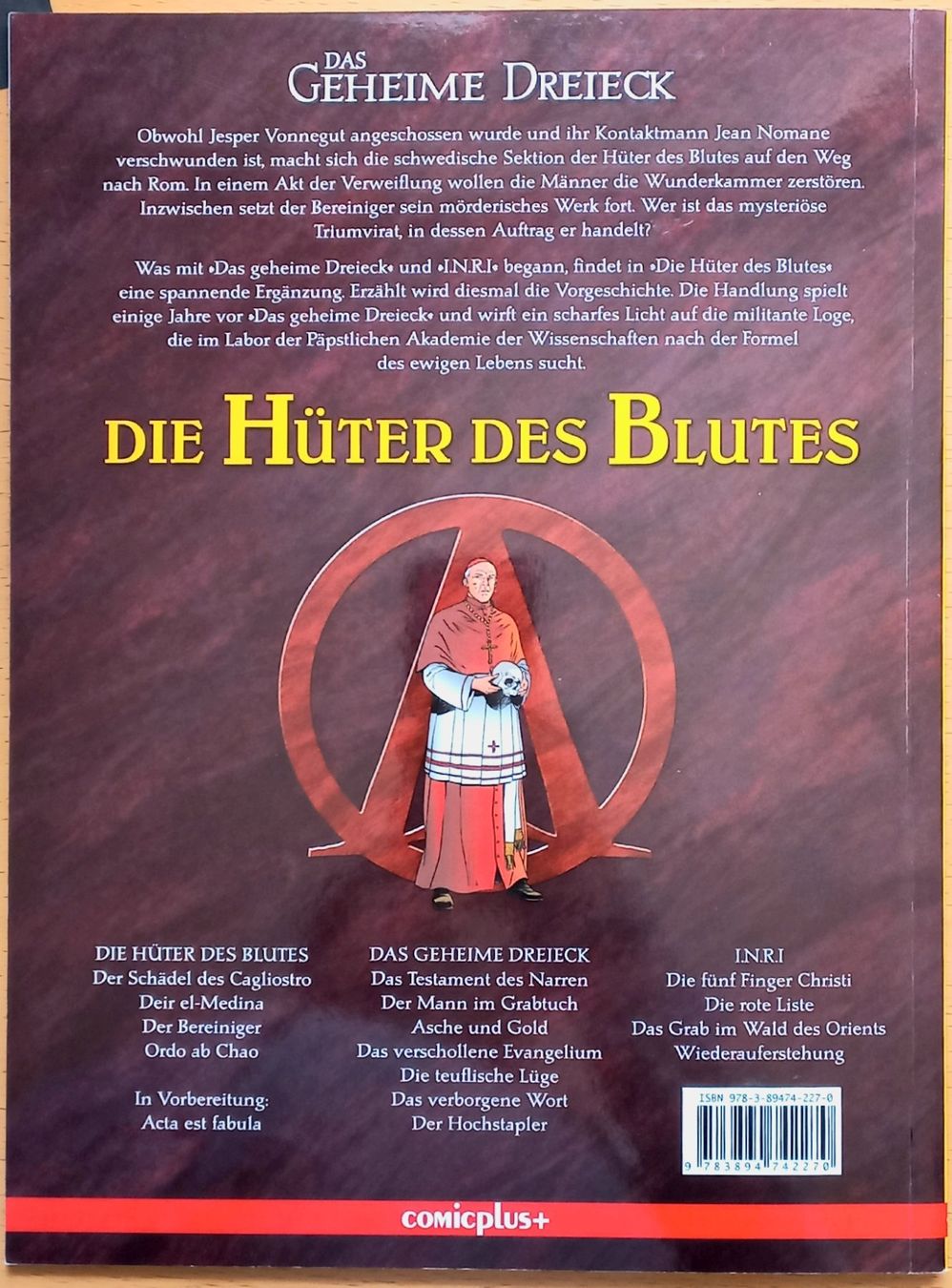 Fumetti: Comic - Die Hüter des Blutes 5 - Ora est Fabula – Usato da Niederuzwil venduto da lubimaja 4