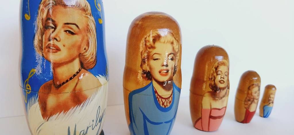 Statuette: Marilyn Monroe Matrioska da collezione  – Usato da Torre venduto da Jessica_M111 2