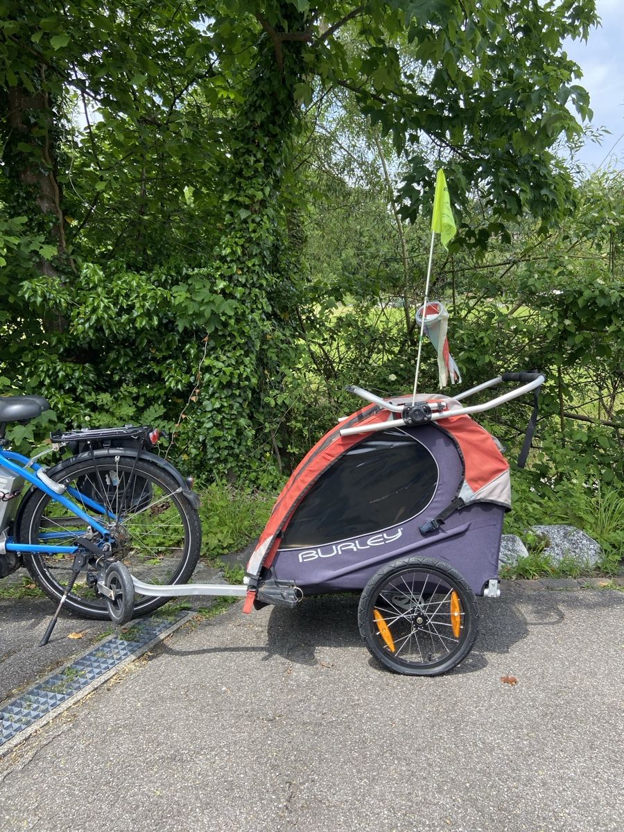 Burley Rimorchi: Fahrrad Anhänger Burley, Einplätzer – Usato da Uetikon am See venduto da sarentio