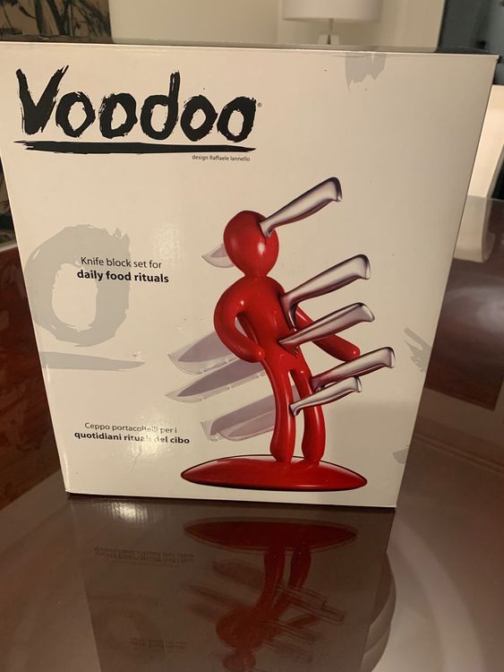 Voodoo Messerblock inkl. 5 Messer - Raffaele Iannello | Kaufen auf Ricardo