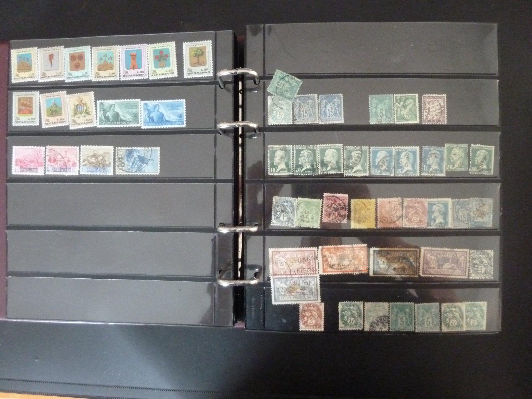 Alle Briefmarken: Lot Ausland  (895) – Gebraucht aus Onex von BANGON80 6