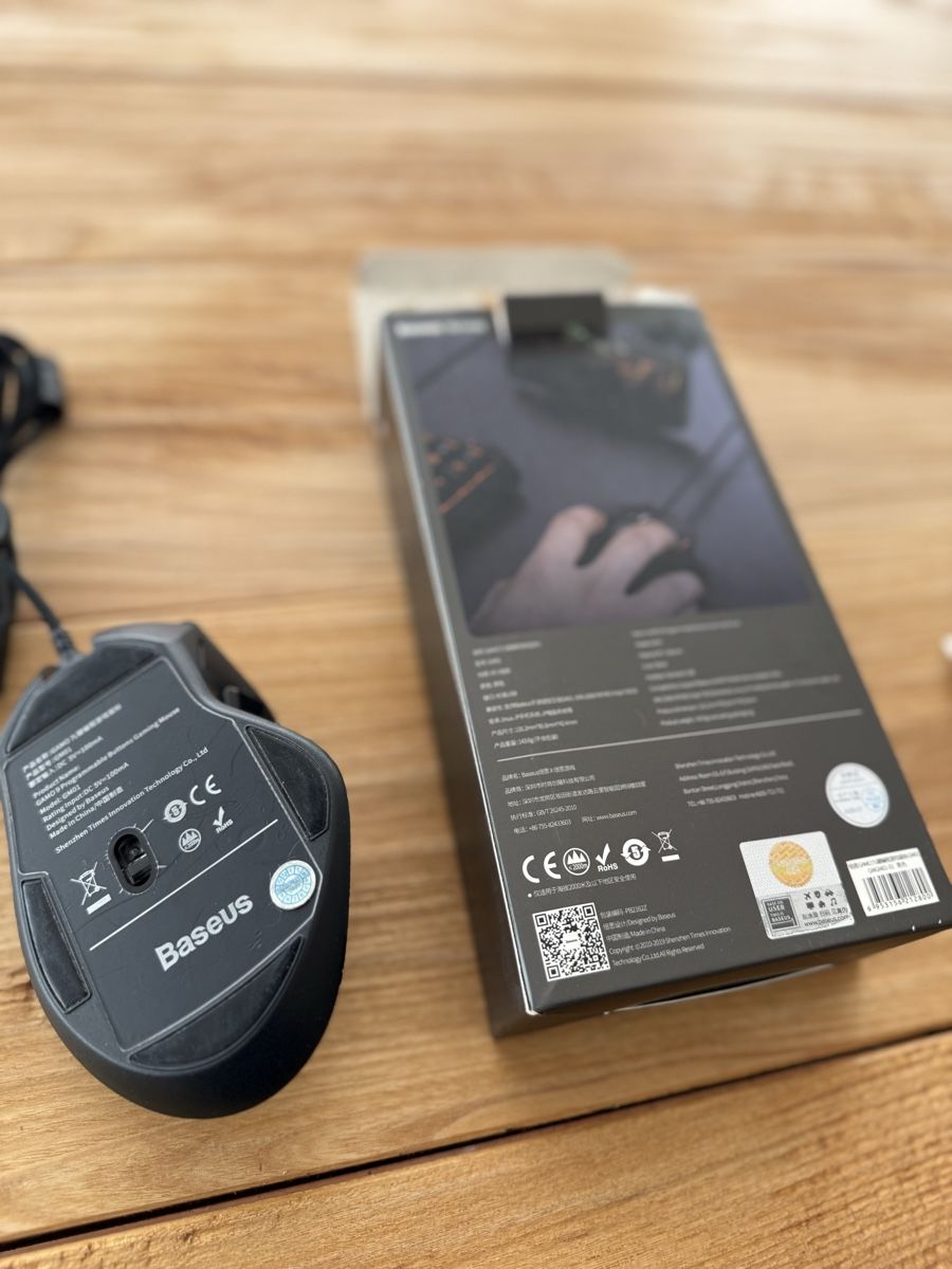 Mouse: Baseus GAMO GM01 Gaming Maus - Neuwertig – Usato da Rotkreuz venduto da Herbsttraum 2