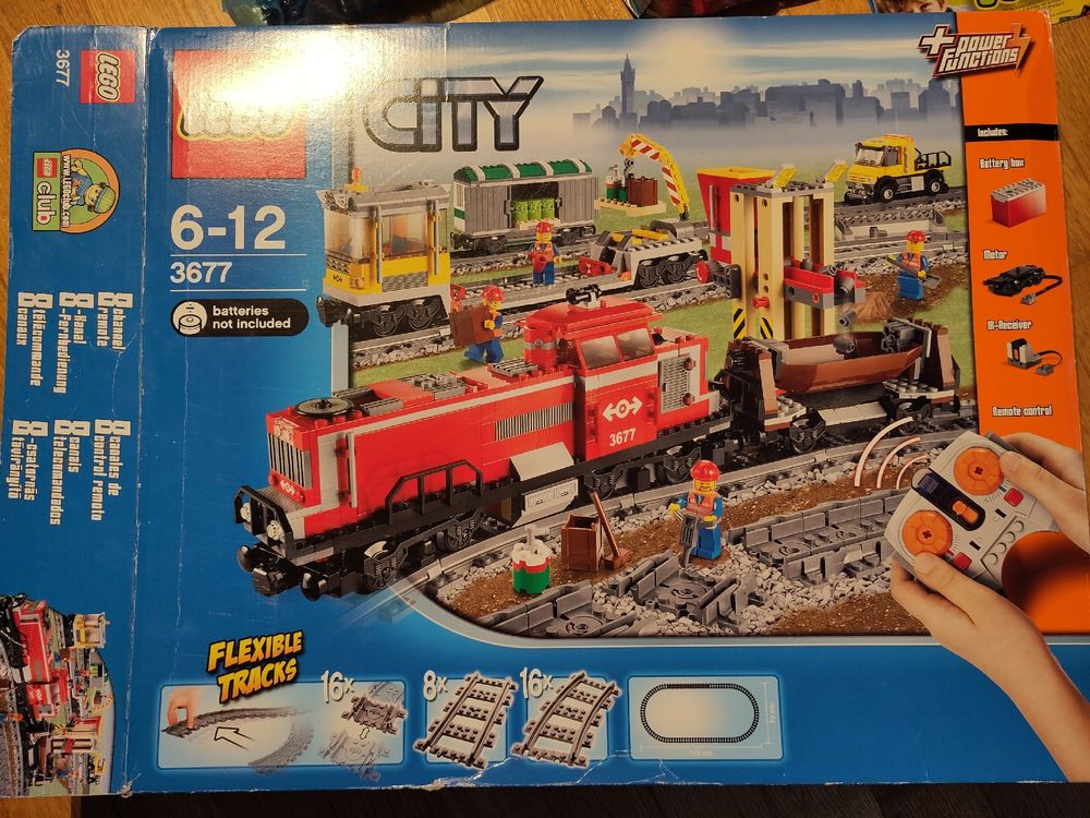 LEGO City 3677 Güterzug (Gebraucht) in Lanzenhäusern für CHF 160 – mit ...